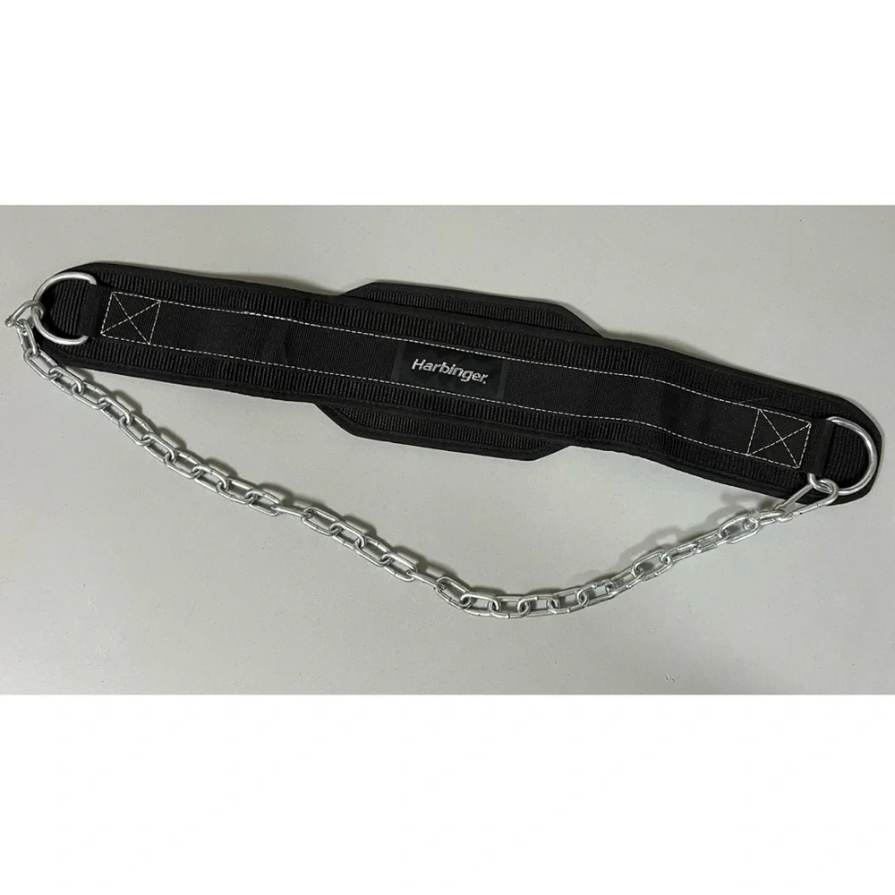 Harbringer Polypropylene Polypro Dip Belt for Weightlifting with Steel Chain ⛓ - Picture 2 of 3